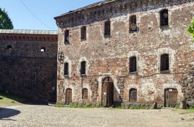 Vyborg kalenin avlusunda. Vyborg