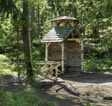 Ermiş'ın hücre. Monrepo Park. Vyborg