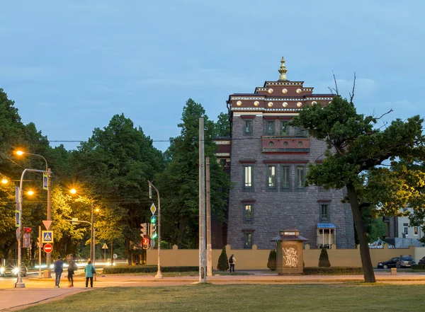 Buddhistisches Kloster - datsan gunzehoyney. St. petersburg — Stockfoto