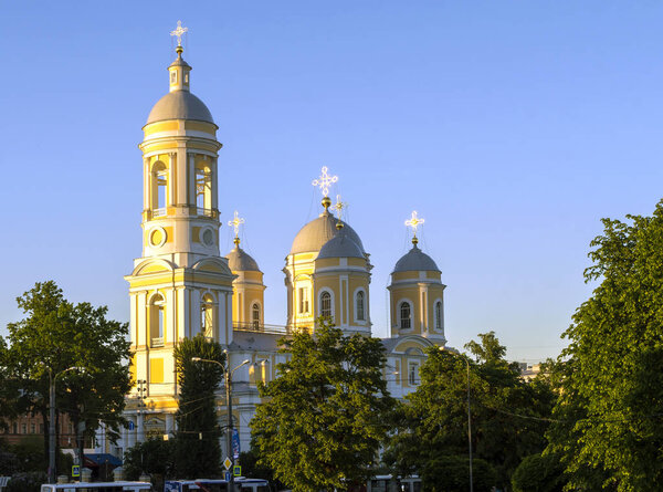 Князь Владимир собор на закате. Санкт-Петербург
