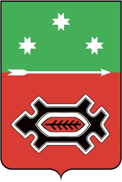 Státní Znak Igra Okres 2005 Udmurtské Republice — Stock fotografie