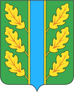 Dubrovsky Bölgesi arması. Bryansk Bölgesi
