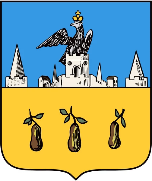 Coat Arms City Trubchevsk 1781 Oryol Region — Stock Photo, Image