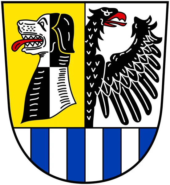 Herb Miasta Neustadt Aisch Bad Windsheim Niemcy — Zdjęcie stockowe
