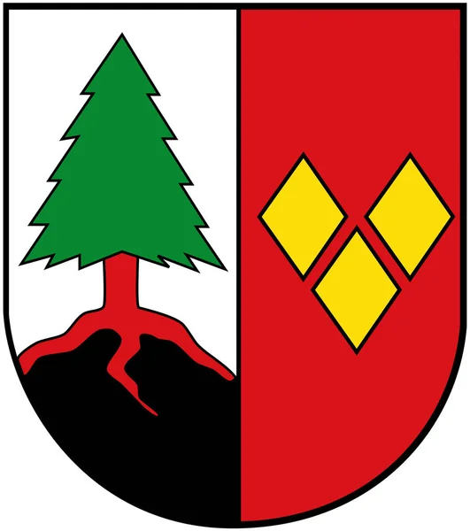 Wappen Des Kreises Lüchow Dannenberg Deutschland — Stockfoto