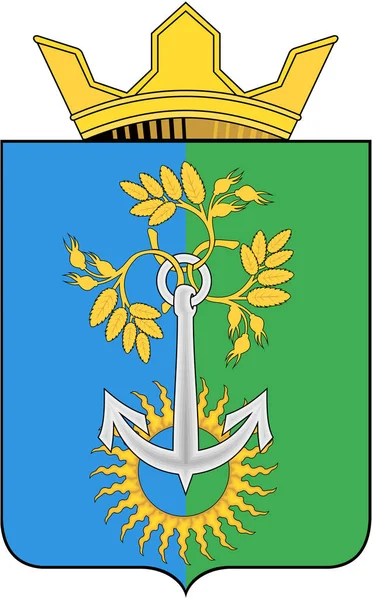 Nizhnetourinsky kentsel bölge arması. Sverdlovsk bölge