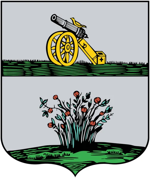 ドゥホヴシチーナ都市の紋章は 1780 スモレンスク州 — ストック写真