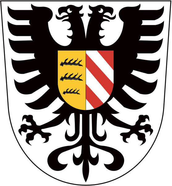 Wappen Des Alb Donau Kreises Deutschland — Stockfoto