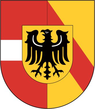 Breisgau-üst Kara Orman alanı arması. Almanya