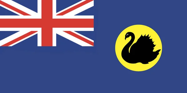 Flaga Stanu Sunder Australia — Zdjęcie stockowe