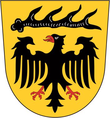 Ludwigsburg arması. Almanya
