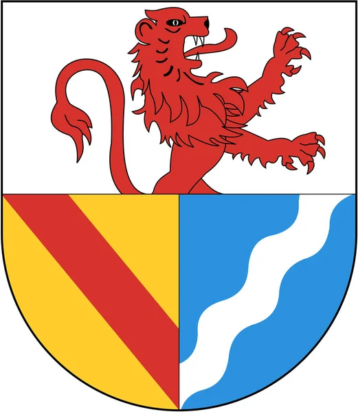 Wappen Des Kreises Lörrach Deutschland — Stockfoto