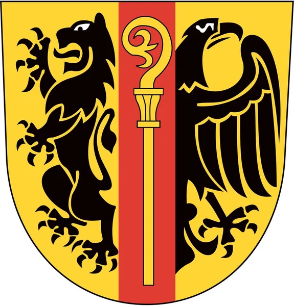 Coat Arms Eastern Alb Region Germany — Stock Photo, Image