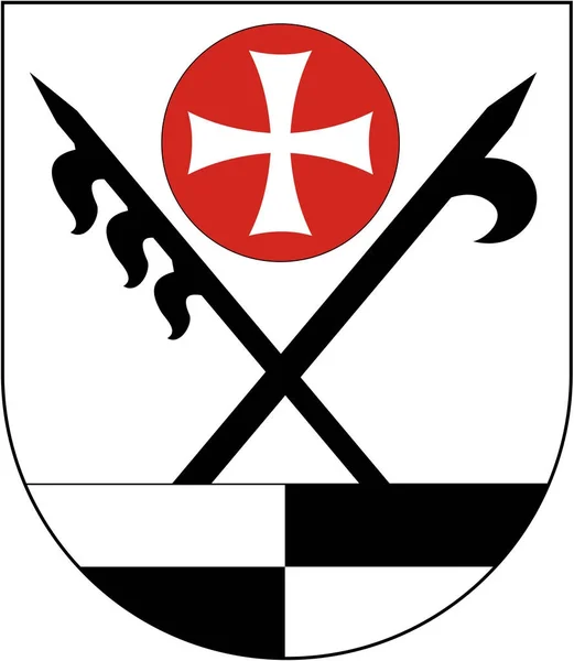 Escudo Armas Schwbisch Hall Alemania —  Fotos de Stock