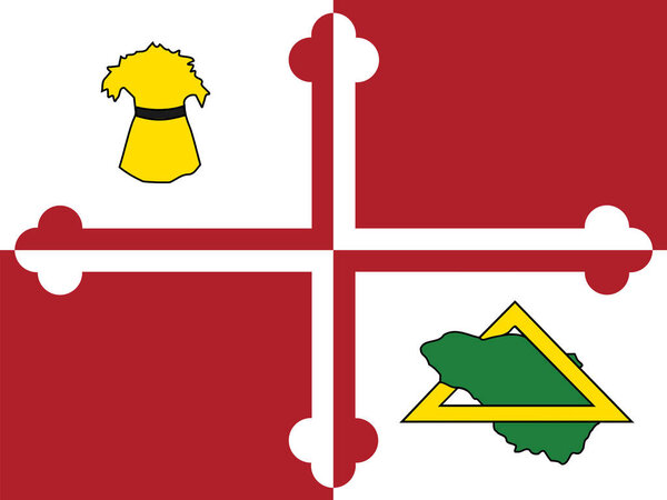 Flag of Howard County. America