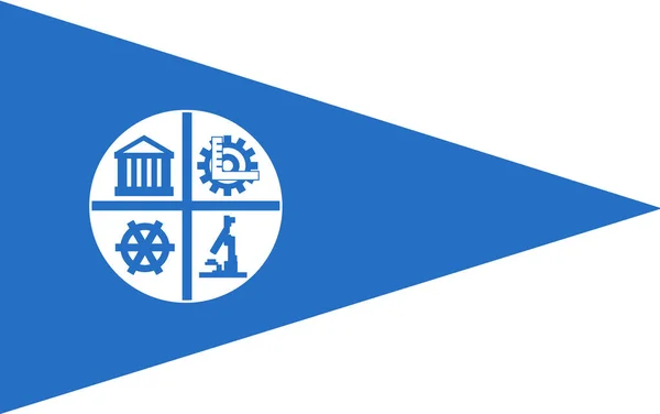 明尼阿波利斯市的旗帜 — 图库照片