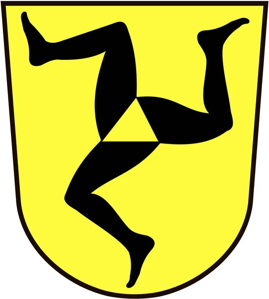 Herb Miasta Füssen Niemcy — Zdjęcie stockowe