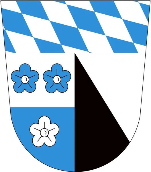 Wapenschild Van Kelheim Gebied Duitsland — Stockfoto