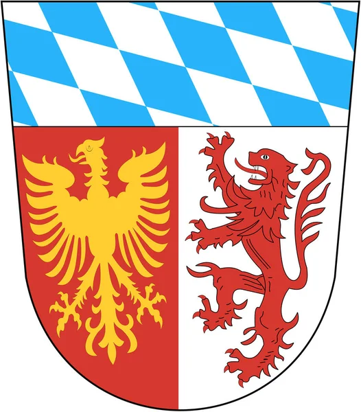 Das Wappen Von Landsberg Lech Deutschland — Stockfoto