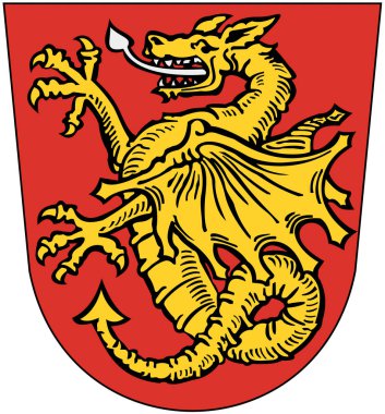 Arması Wartenberg şehir. Almanya