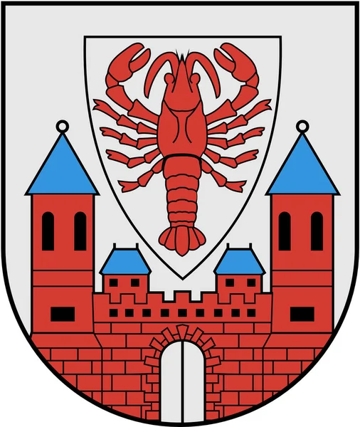 Herb Miasta Cottbus Niemcy — Zdjęcie stockowe