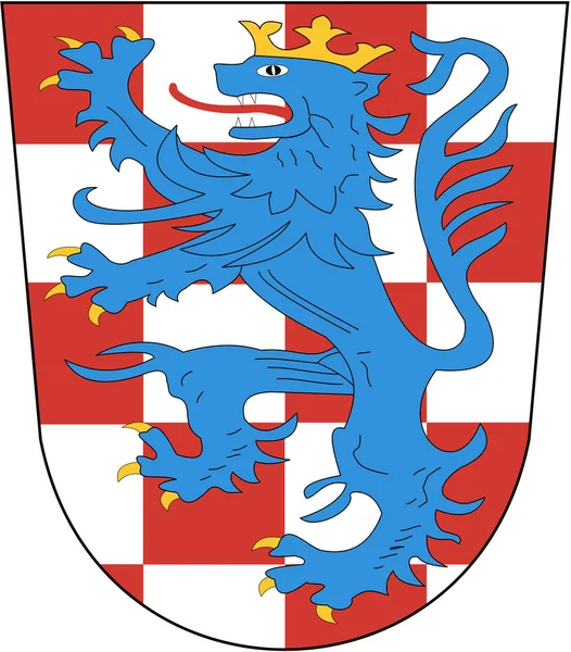 Coat Arms Birkenfeld District Germany — Stock Photo, Image