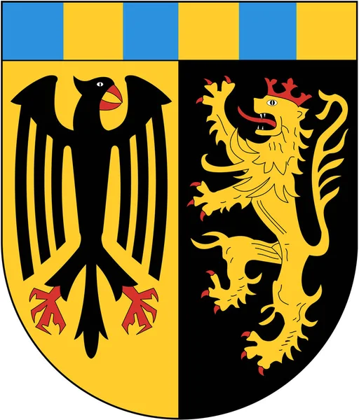 Címere Rhine Hunsrck Terület Németország — Stock Fotó