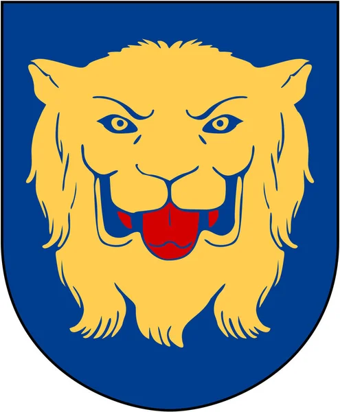 Wappen Der Vernetzung Schweden — Stockfoto