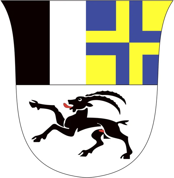 Escudo Del Cantón Graubnden Suiza — Foto de Stock