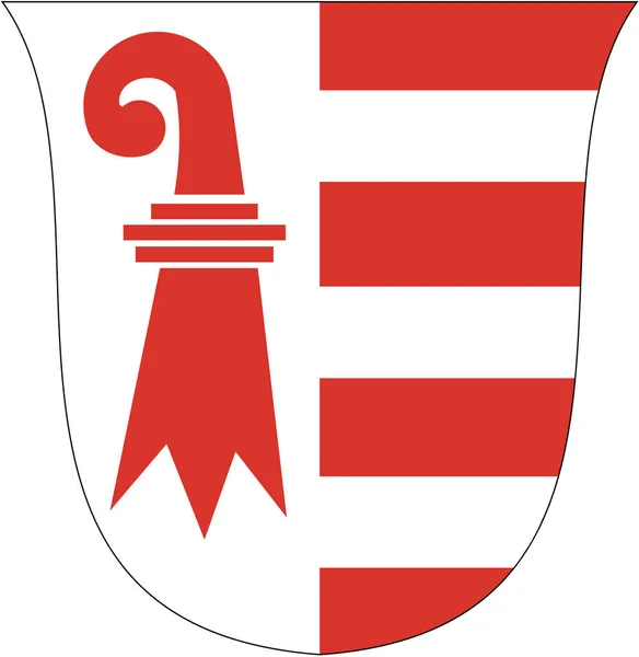 Escudo Del Cantón Del Jura Suiza — Foto de Stock