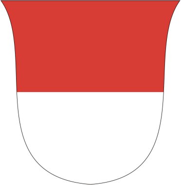 Solothurn Kanton arması. İsviçre