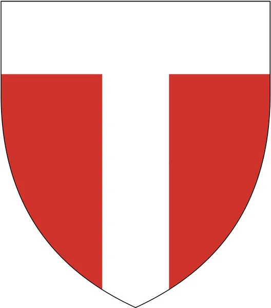 Coat Arms Konolfingen Switzerland — Stock Photo, Image