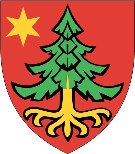 Trakselwald 的徽章 — 图库照片
