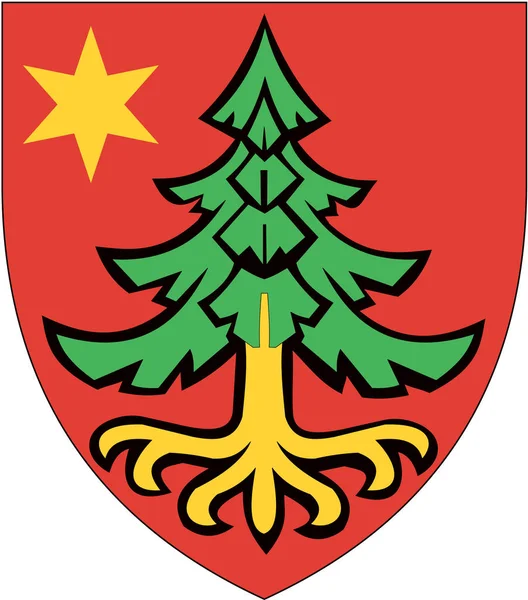 Herb Trakselwald Szwajcaria — Zdjęcie stockowe