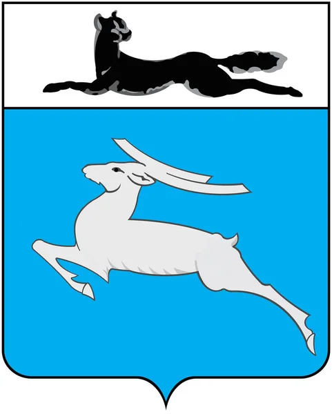 Das Wappen Des Katschugski Bezirkes Gebiet Irkutsk — Stockfoto