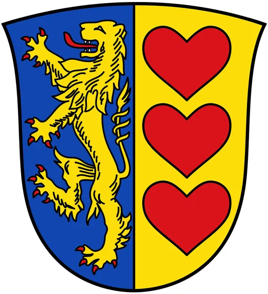 Wappen Des Kreises Lüneburg Deutschland — Stockfoto