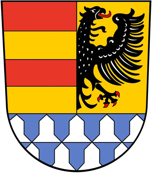 Herb Powiatu Weißenburg Gunzenhausen Niemcy — Zdjęcie stockowe