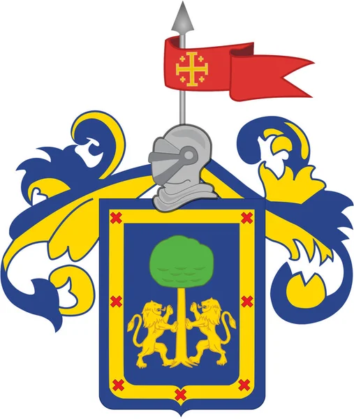 Herb Miasta Guadalajara Meksyk — Zdjęcie stockowe