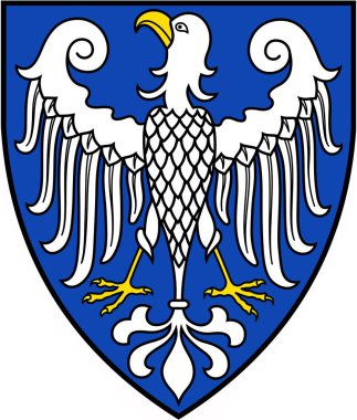 Arnsberg şehrinin arması. Almanya