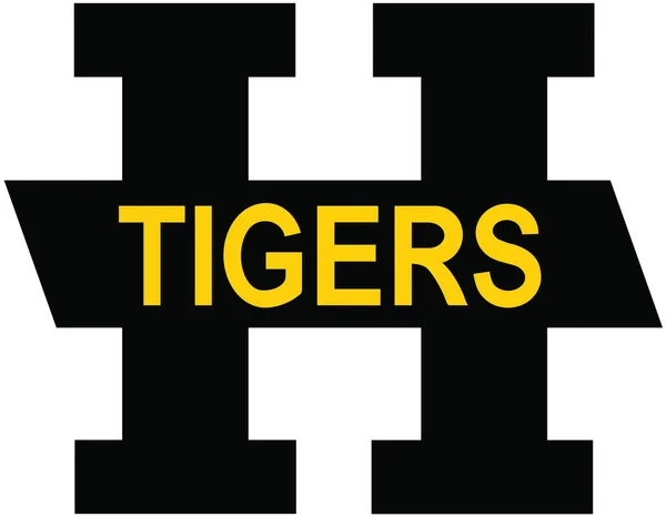 Emblemet För Den Tidigare Hockeyklubben Hamilton Tigers Förenta Staterna — Stockfoto