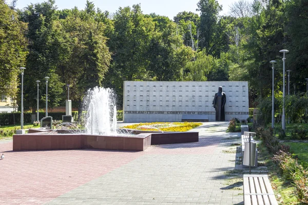 Monumento Tulyaks Heroes Soviet Union Eternal Glory Cidade Tula Rússia — Fotografia de Stock