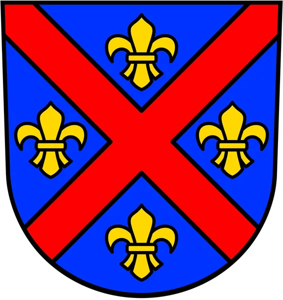 Wappen Der Stadt Ellwangen Deutschland — Stockfoto