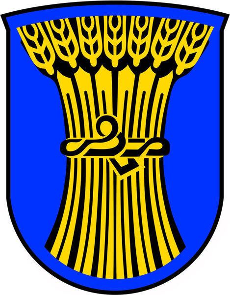 Wappen Der Stadt Kornwestheim Deutschland — Stockfoto