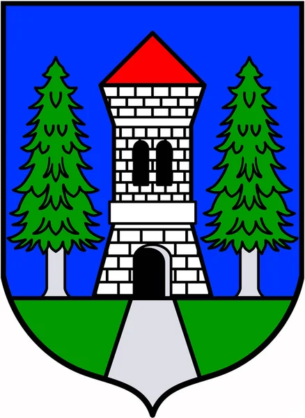 Herb Miasta Deutschlandsberg Austria — Zdjęcie stockowe