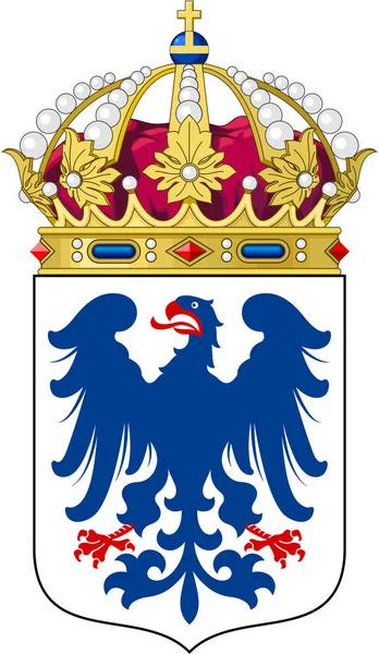 Coat Arms Lena Wermland Sweden — Stockfoto