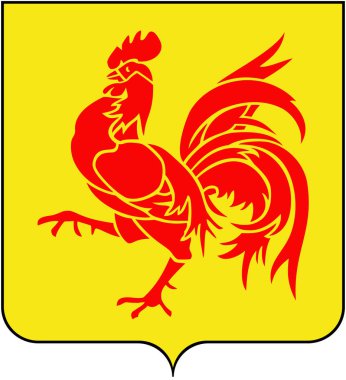 Walloon bölgesinin arması. Belçika