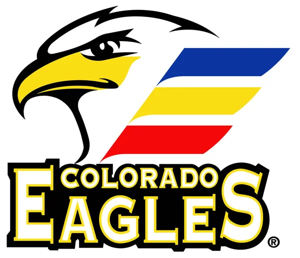 Embleem Van Hockeyclub Colorado Eagles Verenigde Staten — Stockfoto