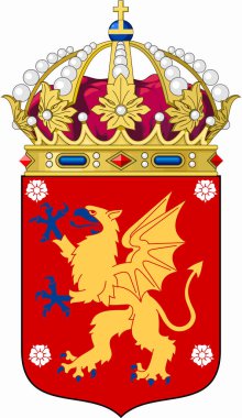 Lena Ostergotland 'ın arması. İsveç