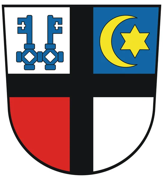 Coat Arms City Kempen Germany — Stock Photo, Image