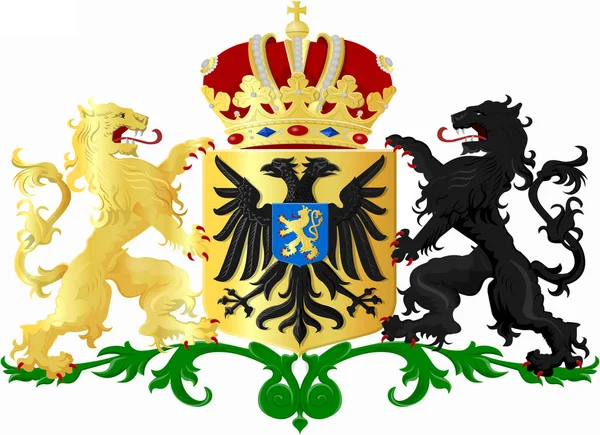 Wappen Der Stadt Nimwegen Niederlande — Stockfoto